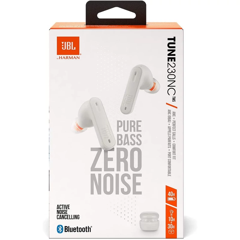 JBL TUNE 230NC TWS fülhallgató - Fehér (JBLT230NCTWSWHT)