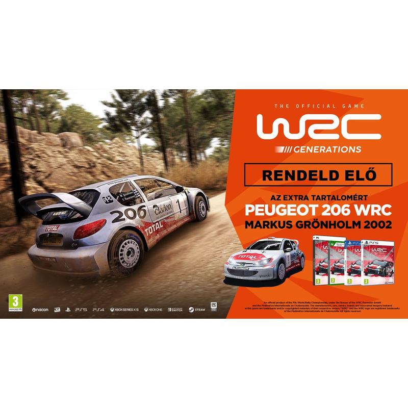 WRC Generations előrendelői