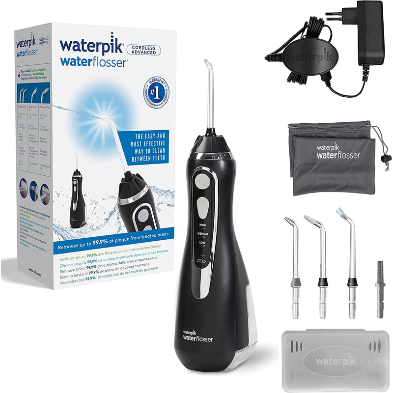 Waterpik Cordless Advanced szájzuhany - Fekete (WP-562)