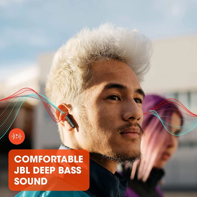 JBL Wave 300 TWS True Wireless fülhallgató - Fekete (JBLW300TWSBLK)