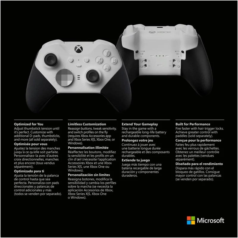 Xbox Elite Series 2 Controller - Core Edition (4IK-00002)