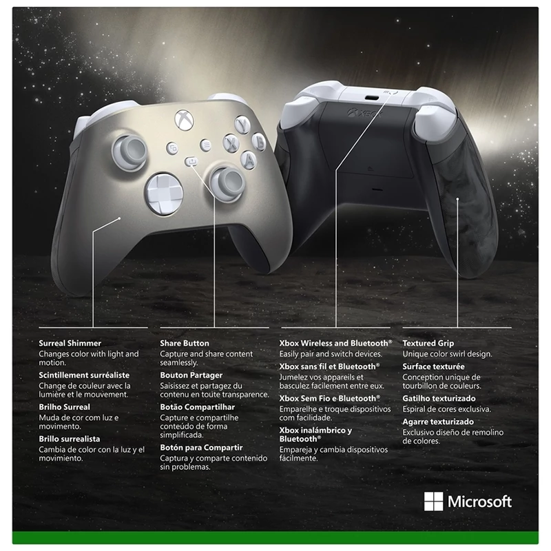 Xbox Wireless Controller Lunar Shift (QAU-00040)