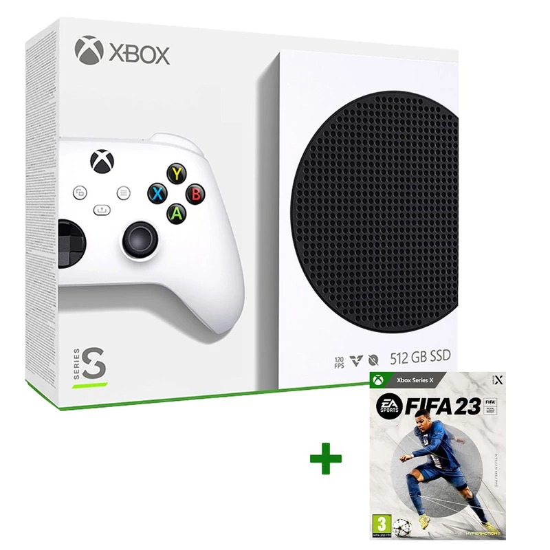 Xbox Series S 512GB + Fifa 23 Standard Edition (Digitális kód)