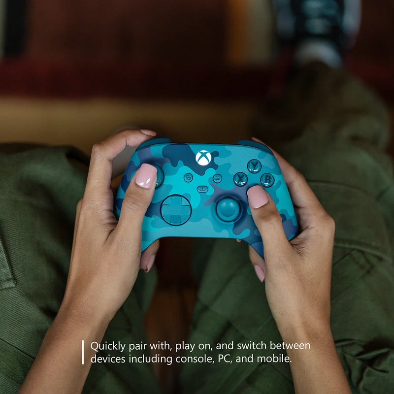 Xbox Wireless Controller (Mineral Camo) (QAU-00074)