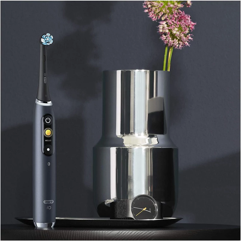 Oral-B iO Series 9N elektromos fogkefe + Ajándék vászontáska - Fekete