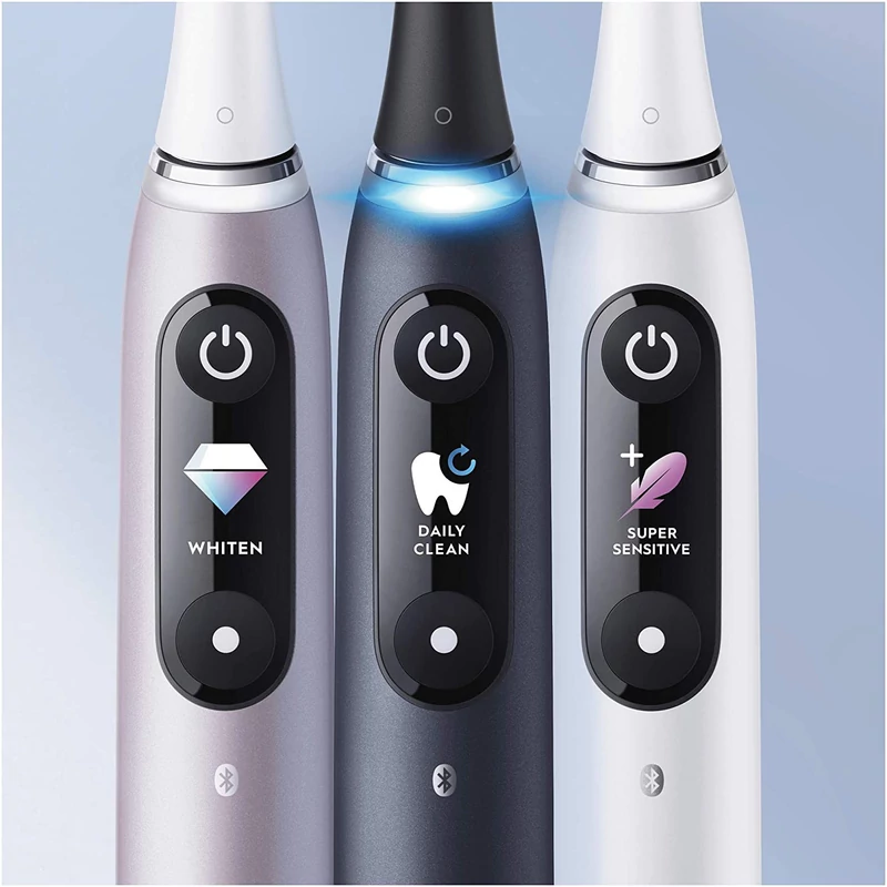 Oral-B iO Series 9N elektromos fogkefe + Ajándék vászontáska - Fekete