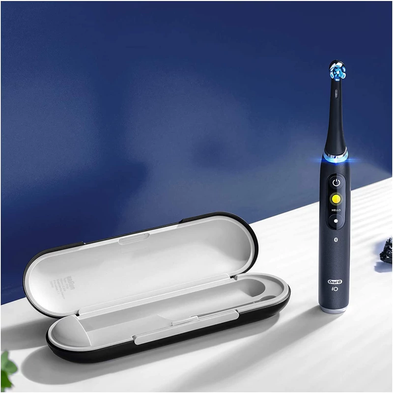 Oral-B iO Series 9N elektromos fogkefe + Ajándék vászontáska - Fekete