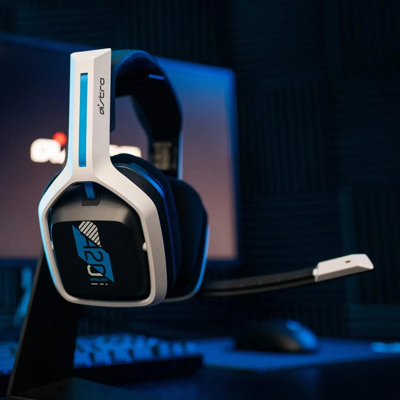Astro Gaming A20 Wireless Headset - Fehér/Kék/Fekete (939-001878)
