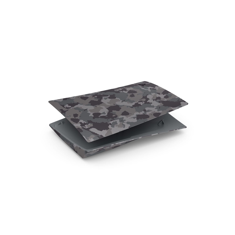 SONY PLAYSTATION®5 (PS5) Standard Cover (Gray Camouflage) LEMEZES GÉPHEZ