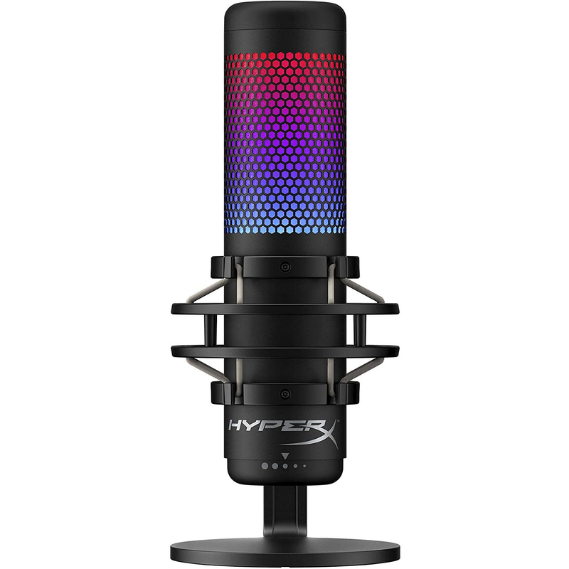 HyperX QuadCast S mikrofon - Fekete (4P5P7AA)