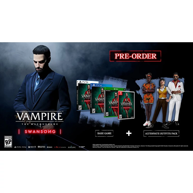 Vampire: The Masquerade - Swansong (PS4)