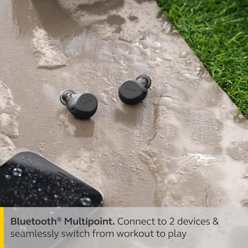 Jabra Elite 7 Active Bluetooth fülhallgató - Fekete (100-99171700-98)