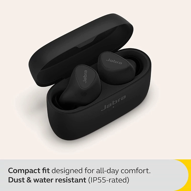 Jabra Elite 5 Bluetooth fülhallgató - Fekete