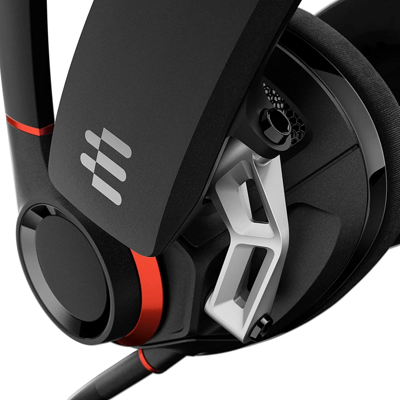 Sennheiser EPOS GSP 500 nyitott headset - Fekete/Piros (1000243)