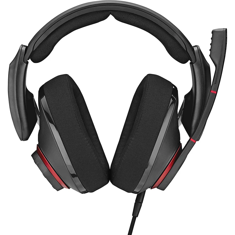 Sennheiser EPOS GSP 500 nyitott headset - Fekete/Piros (1000243)