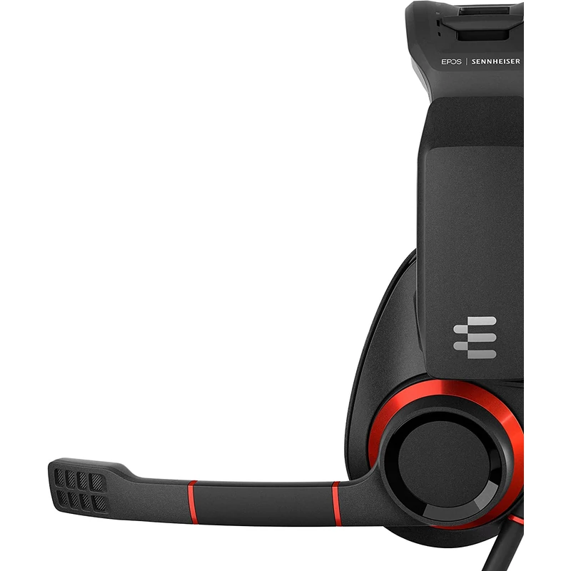 Sennheiser EPOS GSP 500 nyitott headset - Fekete/Piros (1000243)