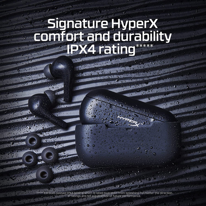 HyperX Cloud MIX Buds mikrofonos fülhallgató - Fekete (4P5D9AA)