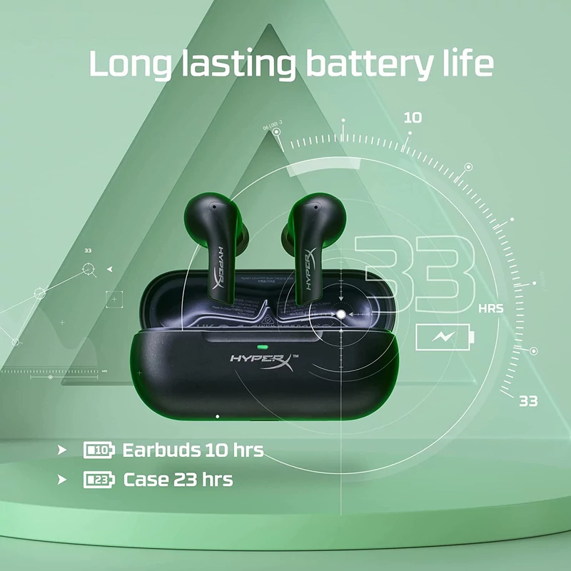 HyperX Cloud MIX Buds mikrofonos fülhallgató - Fekete (4P5D9AA)