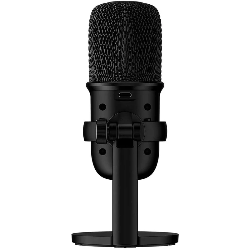 HyperX QuadCast mikrofon - Fekete/Piros (HX-MICQC-BK)