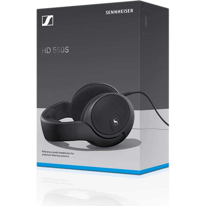 Sennheiser HD 560S nyitott fejhallgató - Fekete (509144)