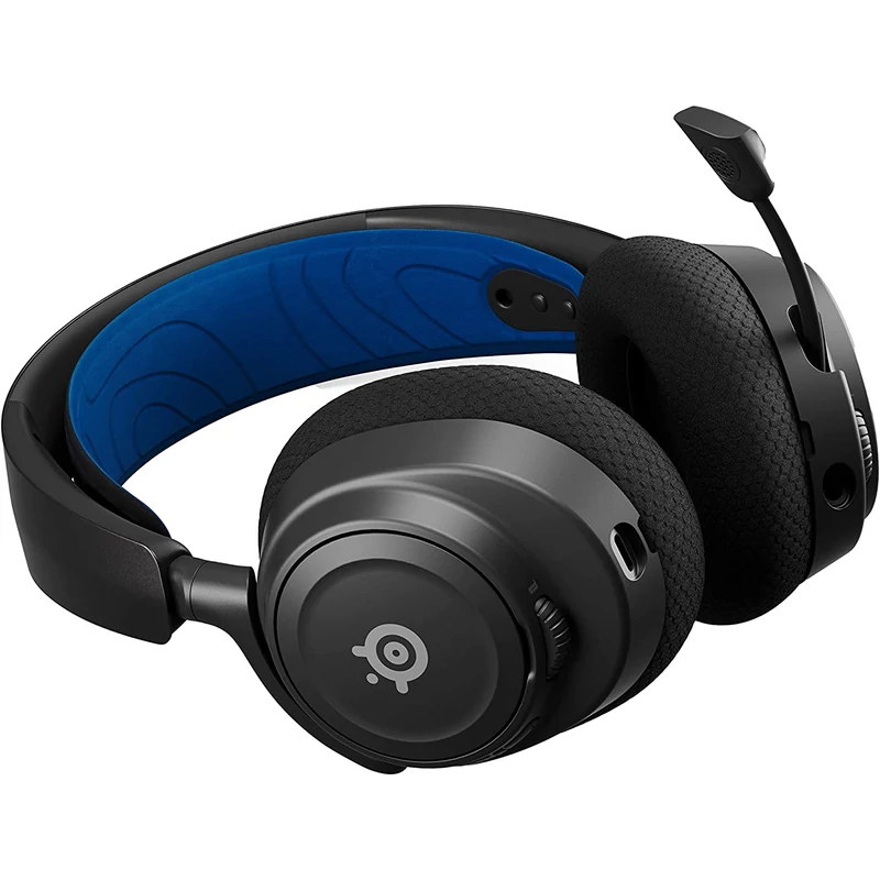 SteelSeries Arctis Nova 7P Wireless Gaming Headset for PS - Fekete/Kék (61559)