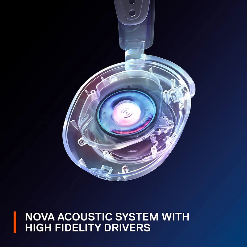 SteelSeries Arctis Nova 7P Wireless Gaming Headset for PS - Fekete/Kék (61559)