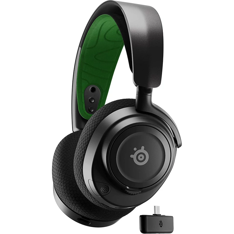 SteelSeries Arctis Nova 7X Wireless Gaming Headset for Xbox - Fekete/Zöld (61565)