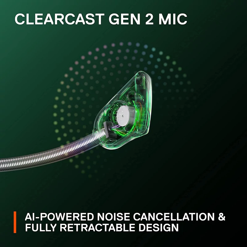 SteelSeries Arctis Nova 7X Wireless Gaming Headset for Xbox - Fekete/Zöld (61565)