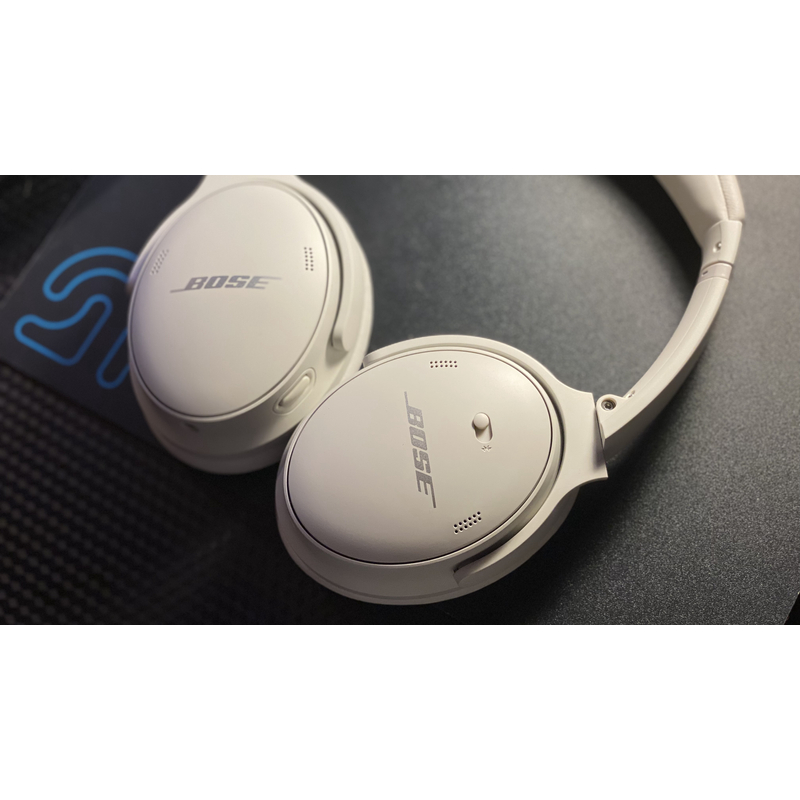 Bose QuietComfort 45 aktív zajszűrős bluetooth fejhallgató - Fehér (866724-0200)