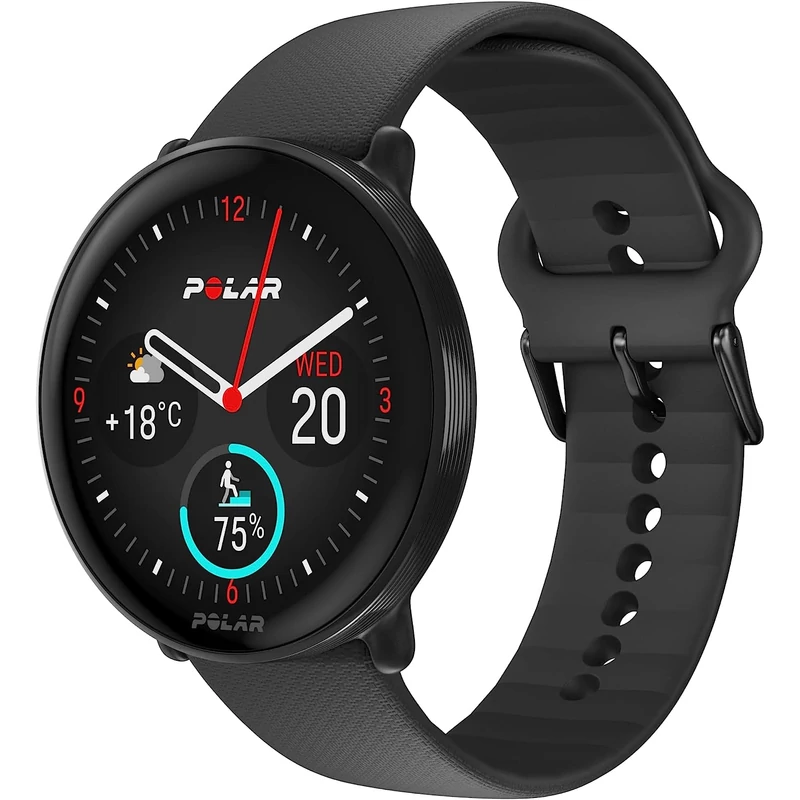 Polar Ignite 3 sportóra, S-L méret - Fekete (900106234)