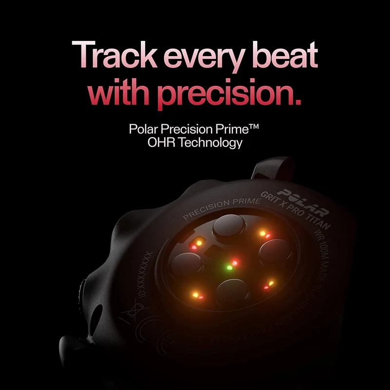 Polar Grit X Pro multisport óra M/L méret - Fekete (90085773)