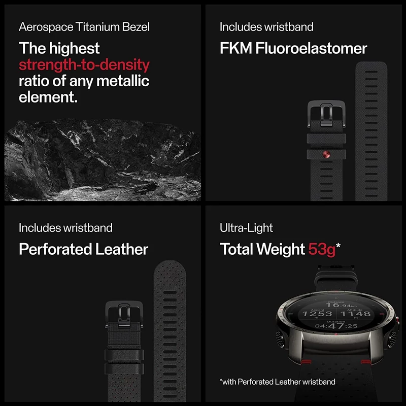 Polar Grit X Pro Titan multisport óra M/L méret - Titan (90085777)