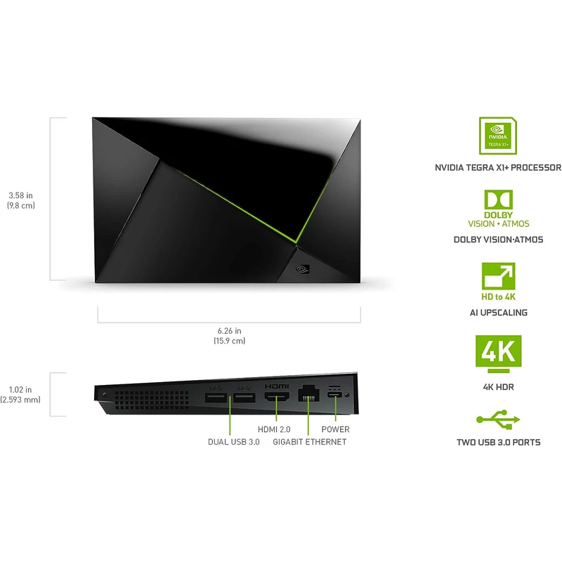 nVidia Shield TV Pro - Fekete
