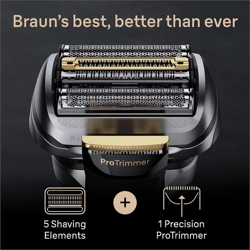 Braun Series 9 Pro+ 9597cc borotva - Ezüst