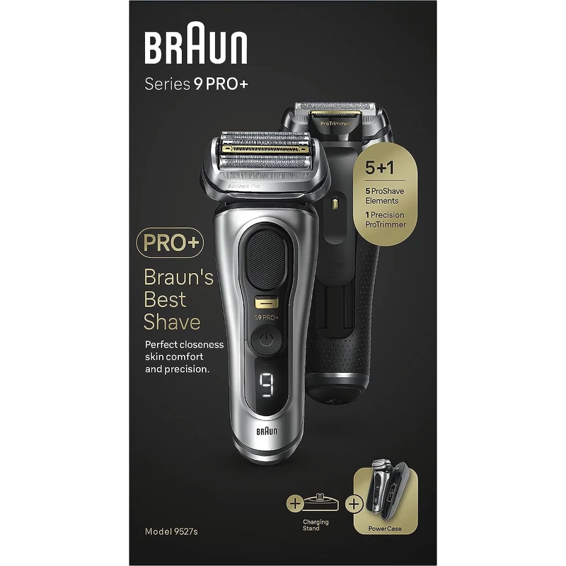 Braun Series 9 Pro+ 9527s borotva - Ezüst