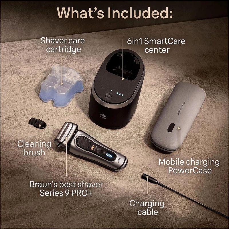 Braun Series 9 Pro+ 9577cc borotva - Ezüst