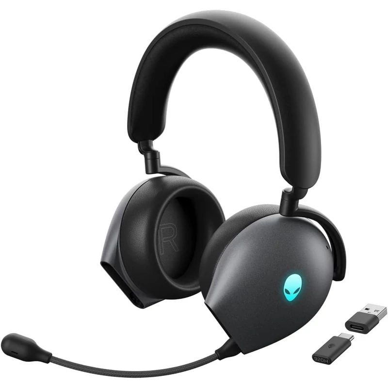 Alienware AW920H Tri-Mode Wireless Gaming Headset - Fekete (AW920H-G-DEAM)