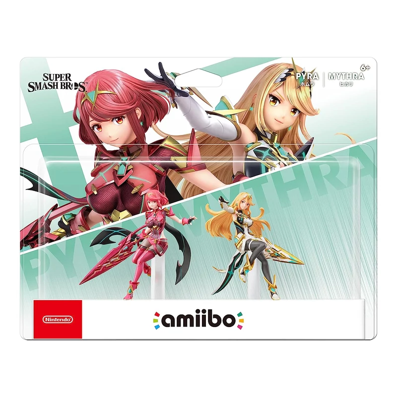 Amiibo Pyra & Mythra Pack kiegészítő figurák