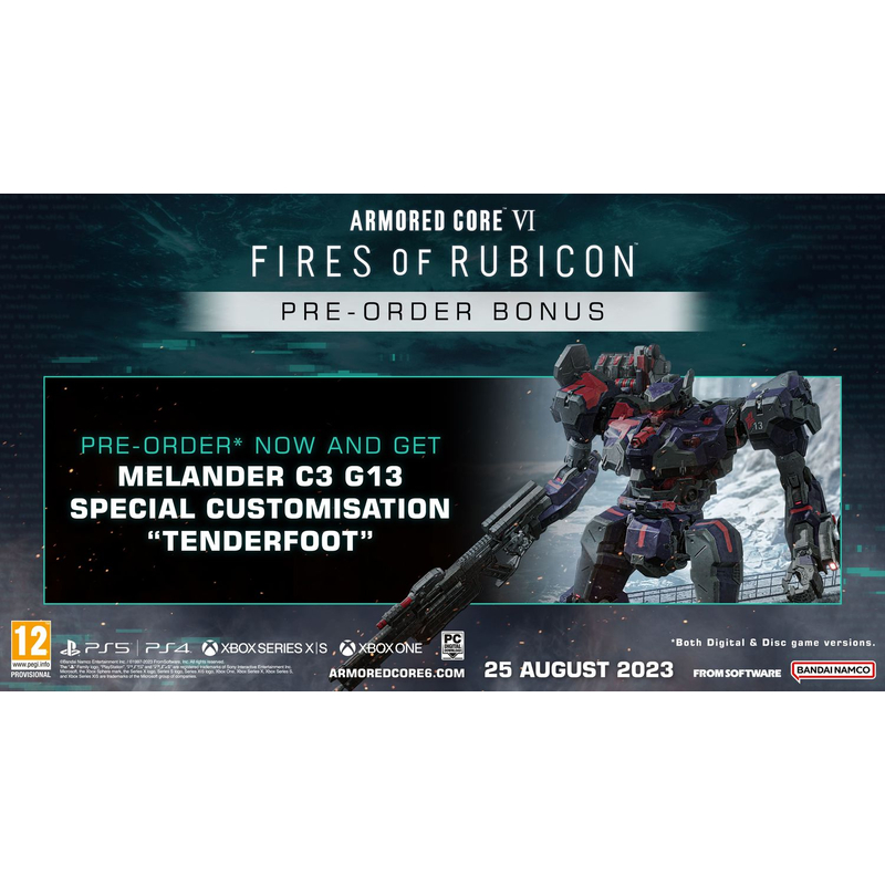 Armored Core VI Fires of Rubicon Launch Edition (XONE | XSX)