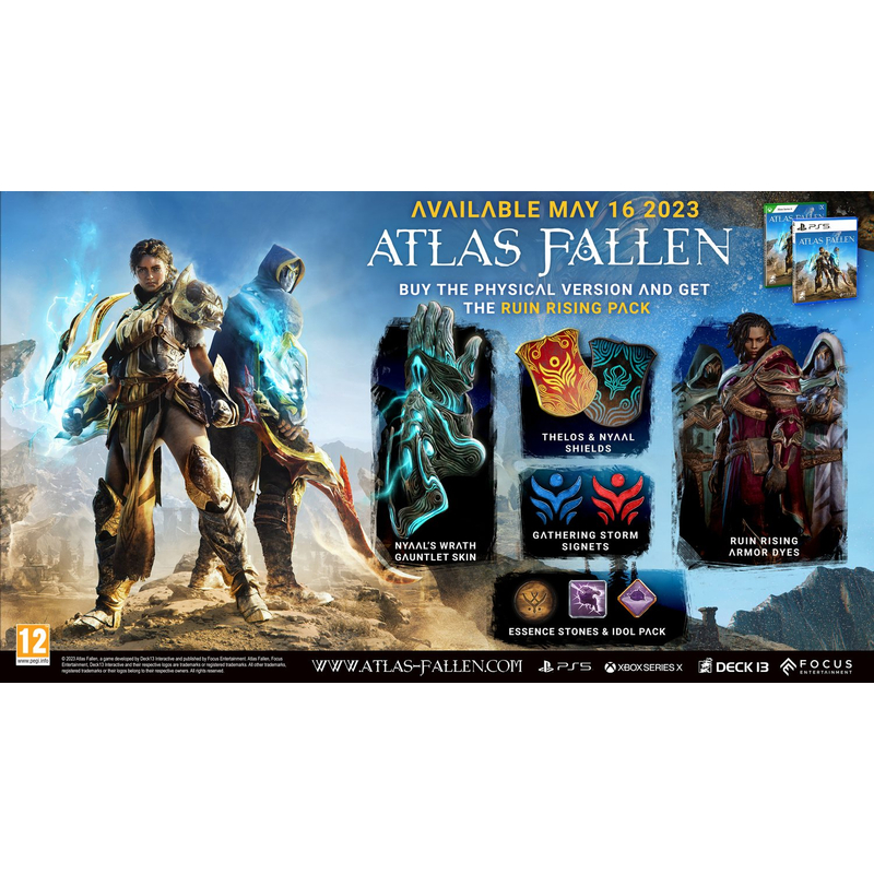 Atlas Fallen (PS5) előrendelői ajándék