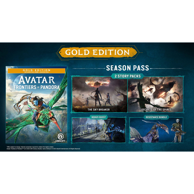 Avatar Frontiers of Pandora Gold Edition (XSX)
