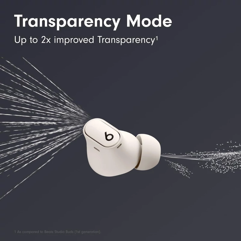 Beats Studio Buds + True Wireless zajszűrős fülhallgató (2023) – Fehér