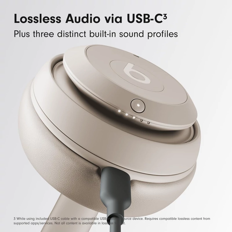 Beats Studio Pro Wireless fejhallgató - Homokszín