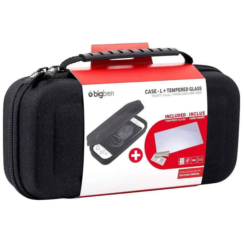 Bigben Case - L + Tempered Glass (SWITCHPACK5)