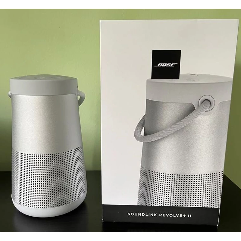 Bose SoundLink Revolve+ II Bluetooth hordozható hangszóró - Ezüst (858366-2310)