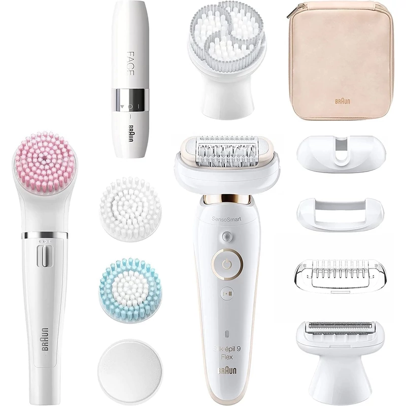 Braun Silk-épil 9 Flex 9105 epilátor - Fehér/Arany (SES9105)