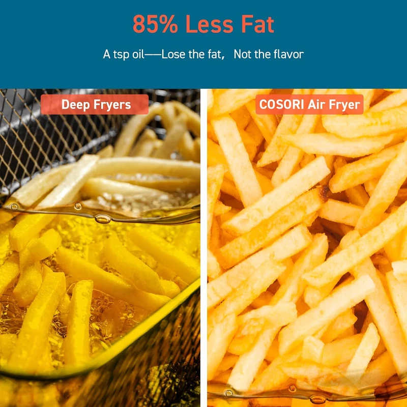 Cosori CP158-AF-RXB Premium Air Fryer - Fekete