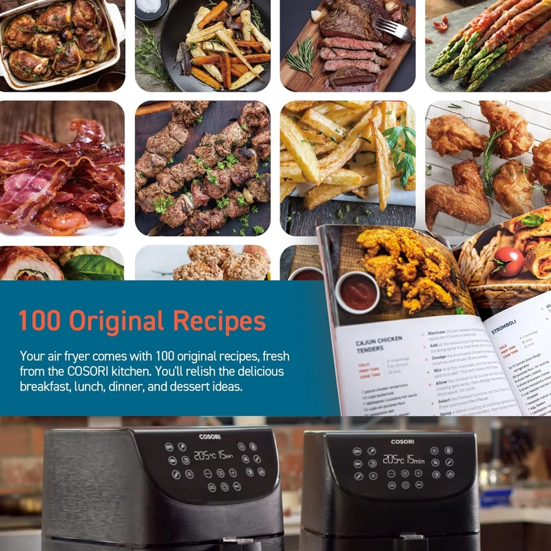 Cosori CP158-AF-RXB Premium Air Fryer - Fekete