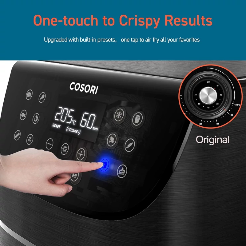 Cosori CP158-AF-RXB Premium Air Fryer - Fekete