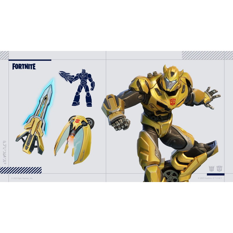 Fortnite Transformers Pack (PS5) BumbleBee